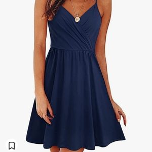 BRAND-NEW Newshow's Navy Blue Dress